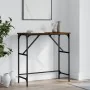 Konsole aus geräucherter Eichen-Ingenieurholz 75x32x75 cm. von , Seitentische - Ref: Foro24-834062, Preis: 39,34 €, Rabatt: %