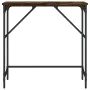 Konsole aus geräucherter Eichen-Ingenieurholz 75x32x75 cm. von , Seitentische - Ref: Foro24-834062, Preis: 39,34 €, Rabatt: %
