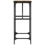 Konsole aus geräucherter Eichen-Ingenieurholz 75x32x75 cm. von , Seitentische - Ref: Foro24-834062, Preis: 39,34 €, Rabatt: %