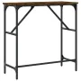 Konsole aus geräucherter Eichen-Ingenieurholz 75x32x75 cm. von , Seitentische - Ref: Foro24-834062, Preis: 39,34 €, Rabatt: %
