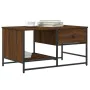 Mesa de centro madera de ingeniería roble marrón 85,5x51x45 cm de , Mesas de centro - Ref: Foro24-835343, Precio: 39,64 €, De...