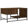 Mesa de centro madera de ingeniería roble marrón 85,5x51x45 cm de , Mesas de centro - Ref: Foro24-835343, Precio: 39,64 €, De...
