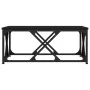 Mesa de centro madera contrachapada negro 70x70x30 cm de , Mesas de centro - Ref: Foro24-835369, Precio: 57,11 €, Descuento: %