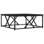 Mesa de centro madera contrachapada negro 70x70x30 cm de , Mesas de centro - Ref: Foro24-835369, Precio: 57,11 €, Descuento: %