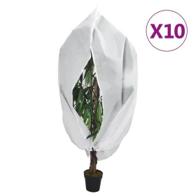 Cubiertas para plantas con cremallera 10 uds 70 g/m² 3,93x3 m de , Accesorios de jardinería - Ref: Foro24-3203577, Precio: 24...