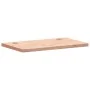 Solid beech wood desktop board 100x60x4 cm by , Desk accessories and products - Ref: Foro24-356076, Price: 86,58 €, Discount: %