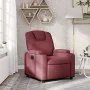 Sillón reclinable de tela rojo tinto de , Sillones - Ref: Foro24-372368, Precio: 219,53 €, Descuento: %