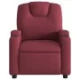 Sillón reclinable de tela rojo tinto de , Sillones - Ref: Foro24-372368, Precio: 219,53 €, Descuento: %