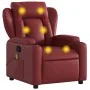 Massage-Sessel, verstellbar, aus Kunstleder in Weinrot. von , Sessel - Ref: Foro24-372438, Preis: 233,63 €, Rabatt: %