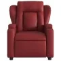 Massage-Sessel, verstellbar, aus Kunstleder in Weinrot. von , Sessel - Ref: Foro24-372438, Preis: 233,63 €, Rabatt: %