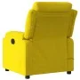 Sillón de masaje reclinable de terciopelo amarillo de , Sillones - Ref: Foro24-373518, Precio: 228,62 €, Descuento: %