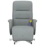 Massage-Fernsehsessel mit Fußstütze, hellgrauem Stoff. von , Sessel - Ref: Foro24-356573, Preis: 238,56 €, Rabatt: %