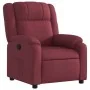 Sillón reclinable de tela rojo tinto de , Sillones - Ref: Foro24-373539, Precio: 222,98 €, Descuento: %