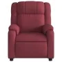 Sillón reclinable de tela rojo tinto de , Sillones - Ref: Foro24-373539, Precio: 222,98 €, Descuento: %