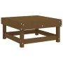 Taburete de jardín madera maciza de pino marrón miel de , Sofás modulares de exterior - Ref: Foro24-825383, Precio: 65,06 €, ...
