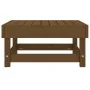 Taburete de jardín madera maciza de pino marrón miel de , Sofás modulares de exterior - Ref: Foro24-825383, Precio: 65,06 €, ...
