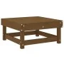 Taburete de jardín madera maciza de pino marrón miel de , Sofás modulares de exterior - Ref: Foro24-825383, Precio: 65,06 €, ...