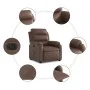 Sillón reclinable eléctrico de cuero sintético marrón de , Sillones - Ref: Foro24-3205030, Precio: 269,54 €, Descuento: %