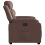 Sillón reclinable eléctrico de cuero sintético marrón de , Sillones - Ref: Foro24-3205030, Precio: 269,54 €, Descuento: %