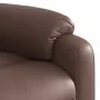 Sillón reclinable eléctrico de cuero sintético marrón de , Sillones - Ref: Foro24-3205030, Precio: 269,54 €, Descuento: %