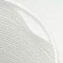 Cesta de almacenaje con tapa algodón blanco y negro Ø40x35 cm de , Cestas - Ref: Foro24-358499, Precio: 37,72 €, Descuento: %