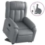 Verstellbarer Aufsteh-Ledersessel in Grau von , Sessel - Ref: Foro24-3205267, Preis: 290,75 €, Rabatt: %