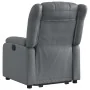 Sillón reclinable elevable cuero artificial gris de , Sillones - Ref: Foro24-3205267, Precio: 290,75 €, Descuento: %