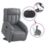 Verstellbarer Aufsteh-Ledersessel in Grau von , Sessel - Ref: Foro24-3205267, Preis: 290,75 €, Rabatt: %