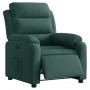 Sillón reclinable eléctrico de terciopelo verde oscuro de , Sillones - Ref: Foro24-3205072, Precio: 261,25 €, Descuento: %