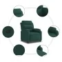 Sillón reclinable eléctrico de terciopelo verde oscuro de , Sillones - Ref: Foro24-3205072, Precio: 261,25 €, Descuento: %