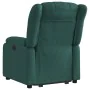 Sillón reclinable elevable tela verde oscuro de , Sillones - Ref: Foro24-3205322, Precio: 314,20 €, Descuento: %