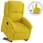 Sillón reclinable elevable terciopelo amarillo de , Sillones - Ref: Foro24-3204307, Precio: 273,35 €, Descuento: %