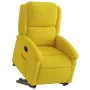 Sillón reclinable elevable terciopelo amarillo de , Sillones - Ref: Foro24-3204307, Precio: 273,35 €, Descuento: %