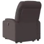Elektrischer, verstellbarer, aufklappbarer Massagesessel aus dunkelbraunem Stoff. von , Sessel - Ref: Foro24-3204637, Preis: ...