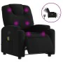Sillón reclinable de masaje eléctrico tela negro de , Sillones - Ref: Foro24-3204358, Precio: 300,70 €, Descuento: %