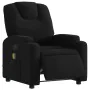 Sillón reclinable de masaje eléctrico tela negro de , Sillones - Ref: Foro24-3204358, Precio: 300,70 €, Descuento: %