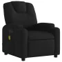 Sillón reclinable de masaje eléctrico tela negro de , Sillones - Ref: Foro24-3204358, Precio: 300,70 €, Descuento: %