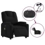Sillón reclinable de masaje eléctrico tela negro de , Sillones - Ref: Foro24-3204358, Precio: 300,70 €, Descuento: %
