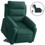 Sillón eléctrico reclinable elevable de terciopelo verde oscuro de , Sillones - Ref: Foro24-3205116, Precio: 344,78 €, Descue...
