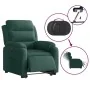 Sillón eléctrico reclinable elevable de terciopelo verde oscuro de , Sillones - Ref: Foro24-3205116, Precio: 344,78 €, Descue...