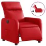 Sillón reclinable eléctrico de cuero sintético rojo de , Sillones - Ref: Foro24-3206740, Precio: 278,34 €, Descuento: %