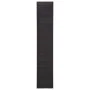 Alfombra de sisal natural negro 66x350 cm de , Alfombras - Ref: Foro24-136321, Precio: 118,54 €, Descuento: %