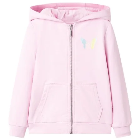 Sudadera infantil con capucha rosa claro 140 de , Camisetas para niños - Ref: Foro24-10853, Precio: 18,69 €, Descuento: %