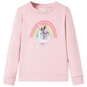 Sudadera infantil rosa claro 140 de , Camisetas para niños - Ref: Foro24-10748, Precio: 16,71 €, Descuento: %