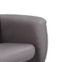 Massage-Sessel mit verstellbarer Rückenlehne und Fußstütze aus grauem Kunstleder. von , Sessel - Ref: Foro24-356519, Preis: 1...