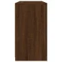 Aparador con luces LED marrón roble 123x37x67 cm de , Aparadores - Ref: Foro24-3209085, Precio: 147,96 €, Descuento: %