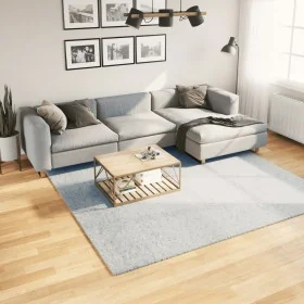Alfombra de pelo corto suave lavable HUARTE azul 240x240 cm de , Alfombras - Ref: Foro24-375139, Precio: 125,07 €, Descuento: %