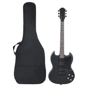 Guitarra eléctrica para principiantes con funda negro 4/4 39" de , Guitarras - Ref: Foro24-70189, Precio: 162,78 €, Descuento: %