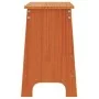 Solid pine wood brown waxed hallway bench 100x28x45 cm by , Benches for halls and storage - Ref: Foro24-837384, Price: 53,29 ...