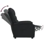 Sillón reclinable de tela negro de , Sillones - Ref: Foro24-344892, Precio: 174,36 €, Descuento: %